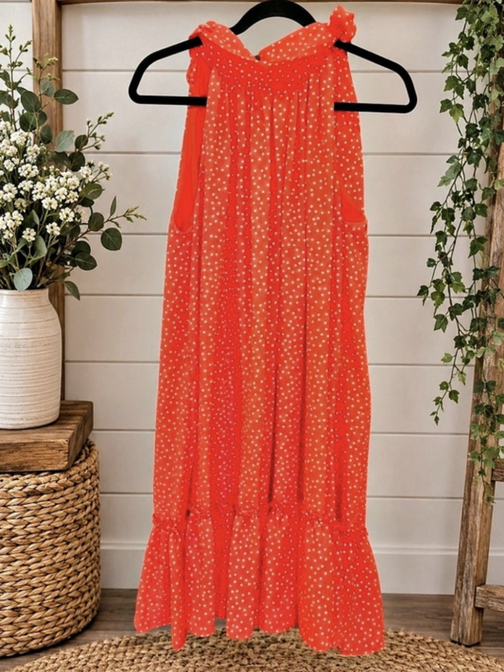 Taylor Women's Polka Dot Maxi Dress Size 10 Like New